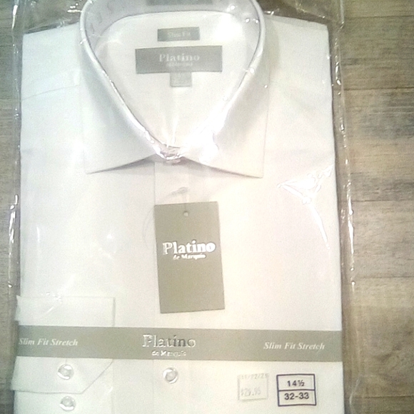 Brand New Plating de Marquis Men Long Sleeves Shirt - Picture 3 of 3